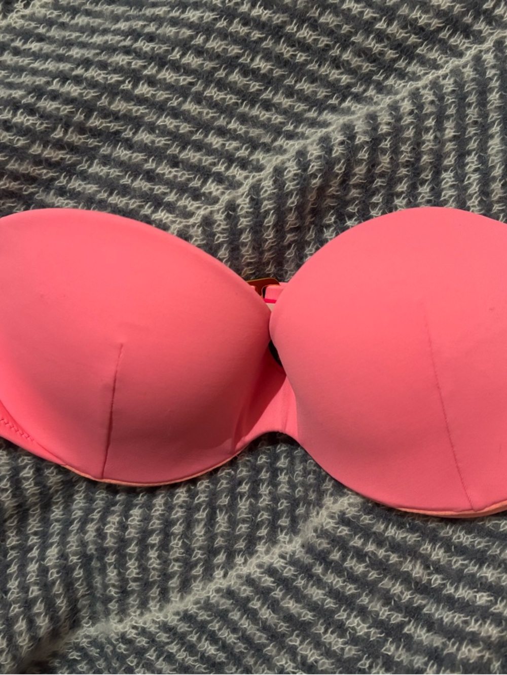 Victoria's Secret Strapless Padded Swim Bandeau - Bubblegum Pink